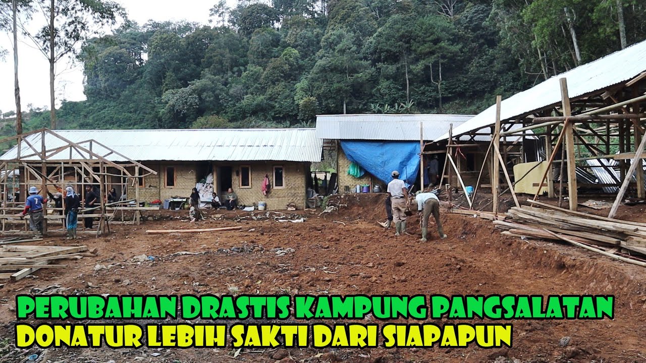 Bedah Rumah Sekampung ..Sekarang Bikin Pangling..Kumuh Kumuh Selamat Tinggal....