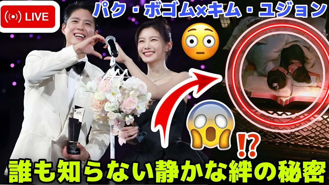 「パク・ボゴム × キム・ユジョン ― 誰も知らない静かな絆の秘密」