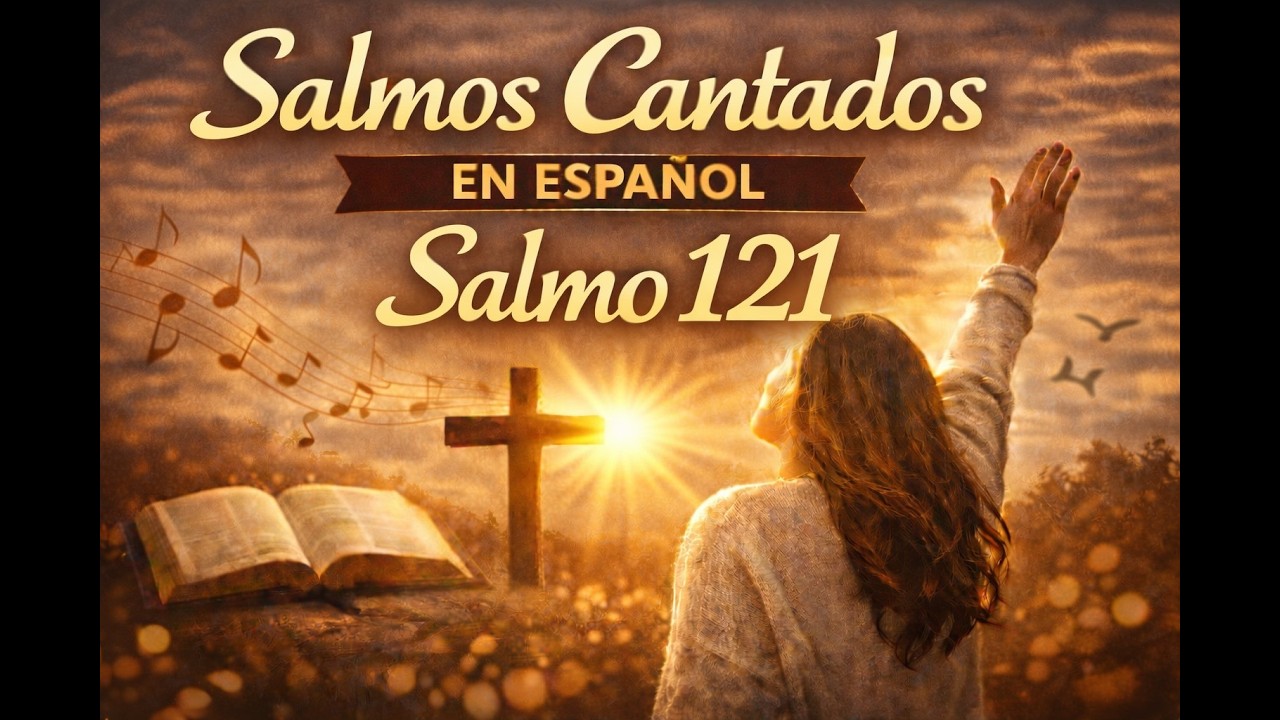 🎵 Salmo 121 Cantado en Español | Mi Socorro Viene de Jehová | Salmos Cantados🎵