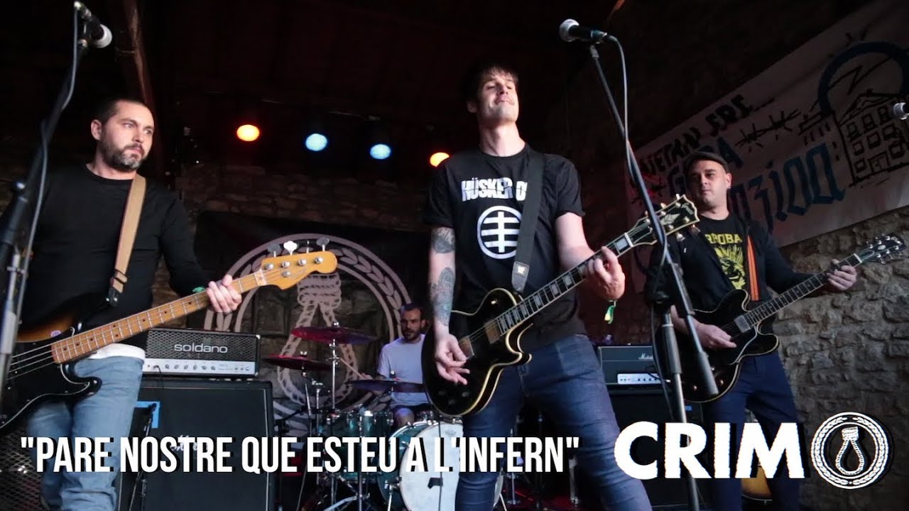 CRIM - Pare Nostre Que Esteu A L'Infern @Gasteizko Gaztetxea, Vitoria-Gasteiz
