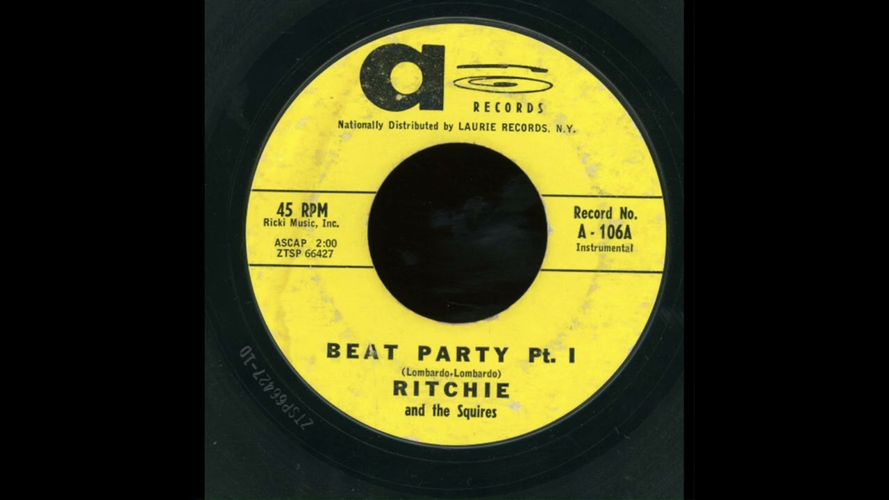 Ritchie and the Squires -- Beat Party Pt. 1 (1960)