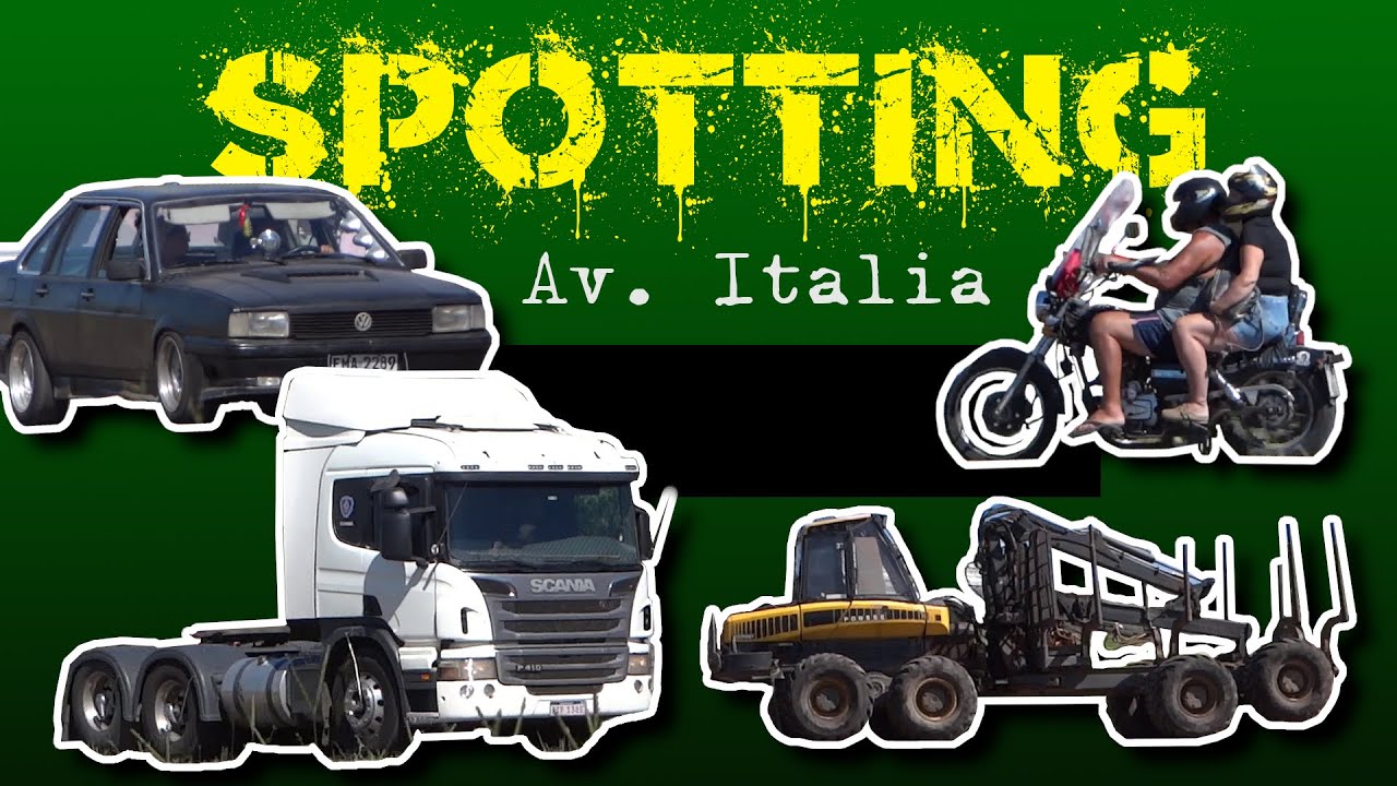 Avistando vehiculos en la Avenida Italia | Melo