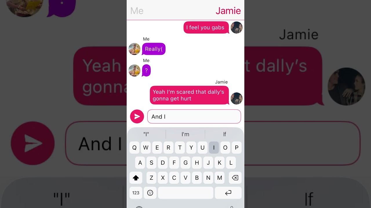 Rumble 2.0 (The Outsiders texting story)