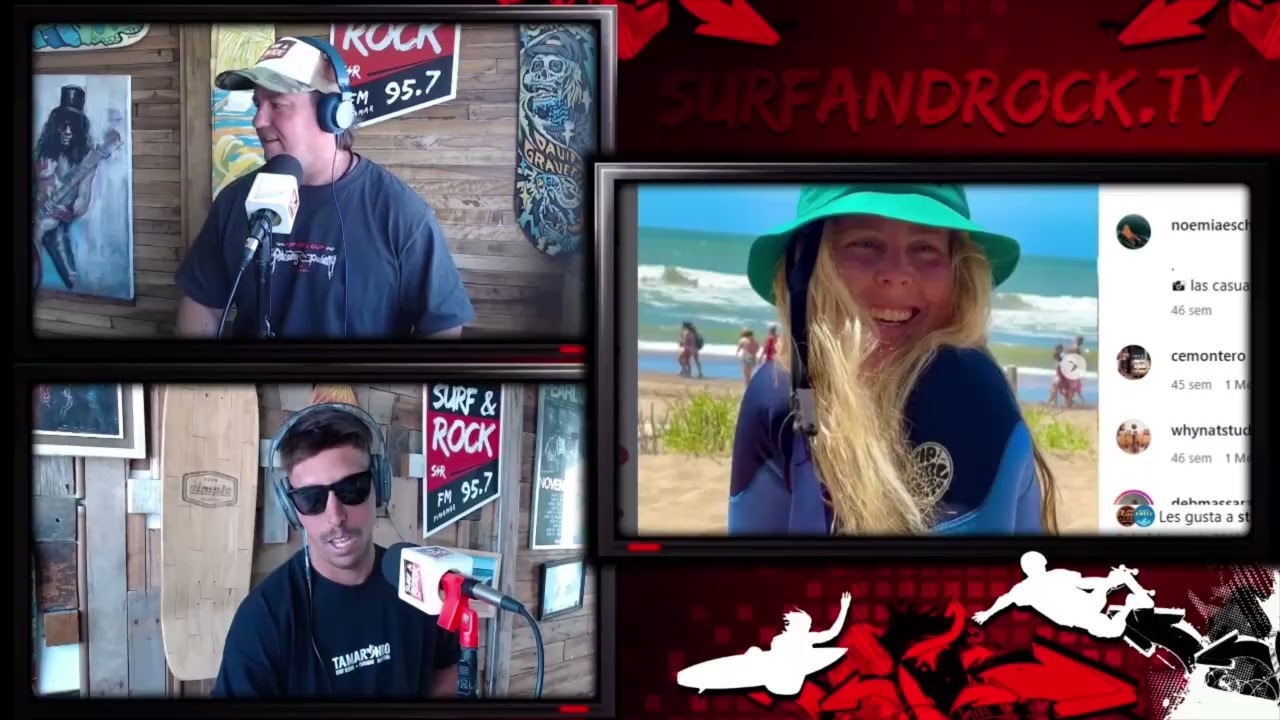 Entrevista con Agus Aranda de la Escuela de Surf Tamarindo Pinamar en Surf & Rock Radio 