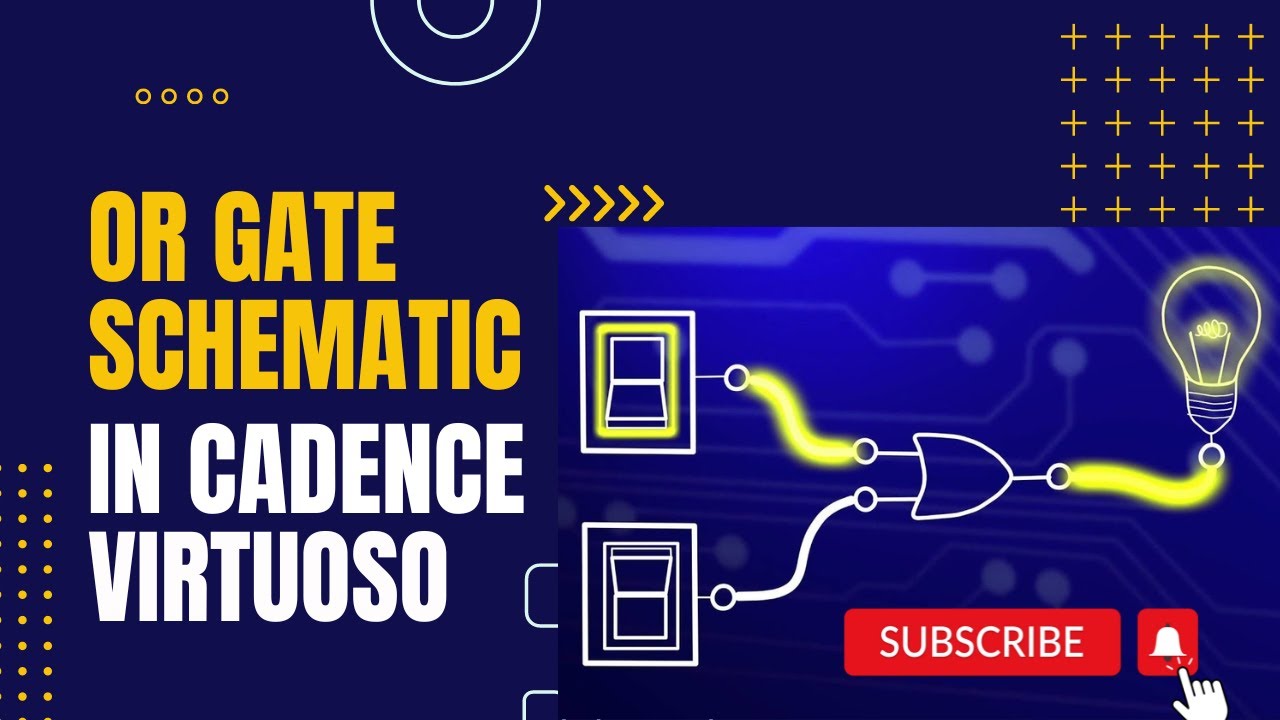 OR Gate Schematic in Cadence Virtuoso || Logic Gates - OR Gate