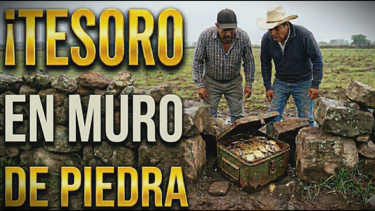 ALBA&Ntilde;ILES ENCUENTRAN TESORO OCULTO EN BARDA DE PIEDRA, DE MAS DE 100 A&Ntilde;OS.#tesoros