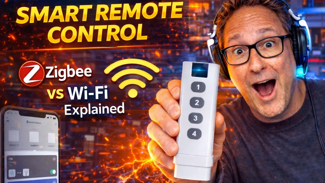 Transform Your Home with This Smart Remote Control | Zigbee vs Wi-Fi Explained