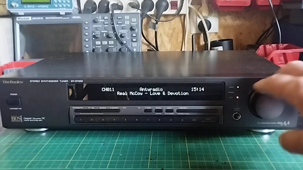 Technics ST-GT 630 przerobiony na Radio internetowe