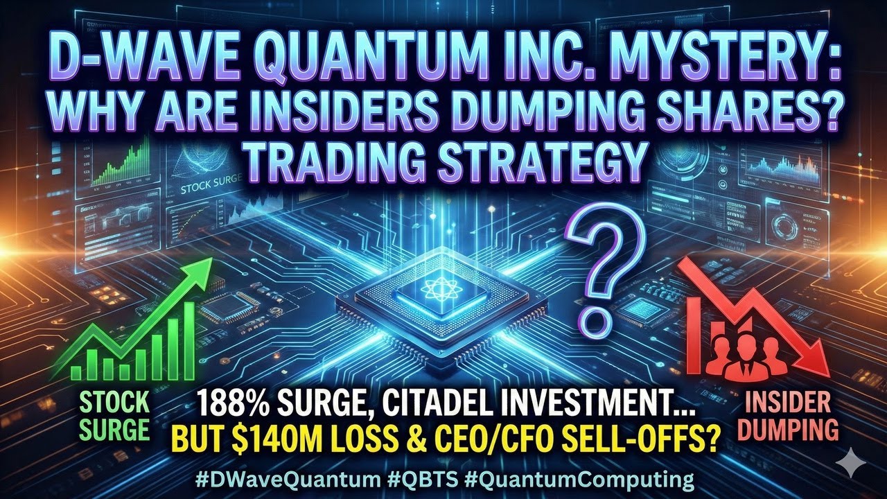 [Fullver] 🕵️ D-Wave Quantum Inc. Mystery: Why Are Insiders Dumping Shares? Trading Strategy