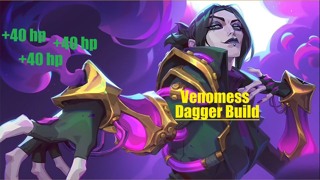 Wayfinder WIP Venomess dagger build