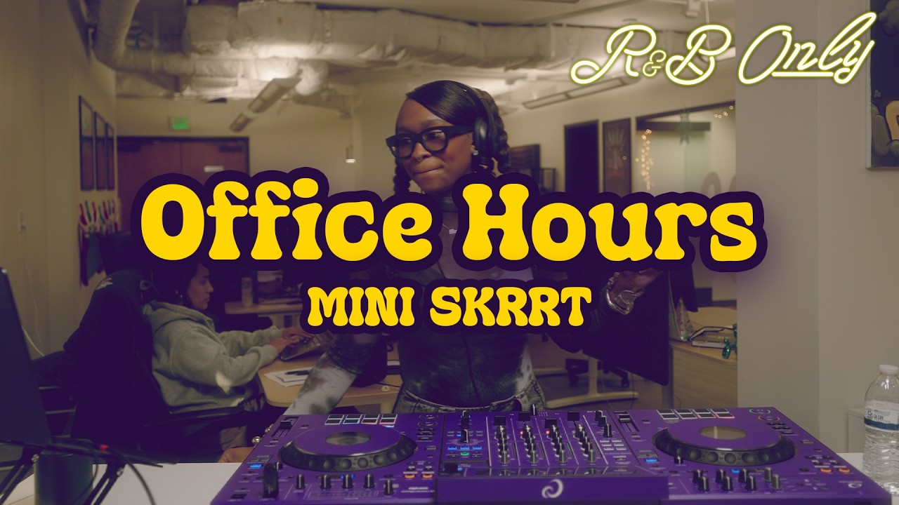 Office Hours: Chill R&B Vibes for Work, Studying, Relaxing | MINI SKRRT DJ Set | R&B ONLY