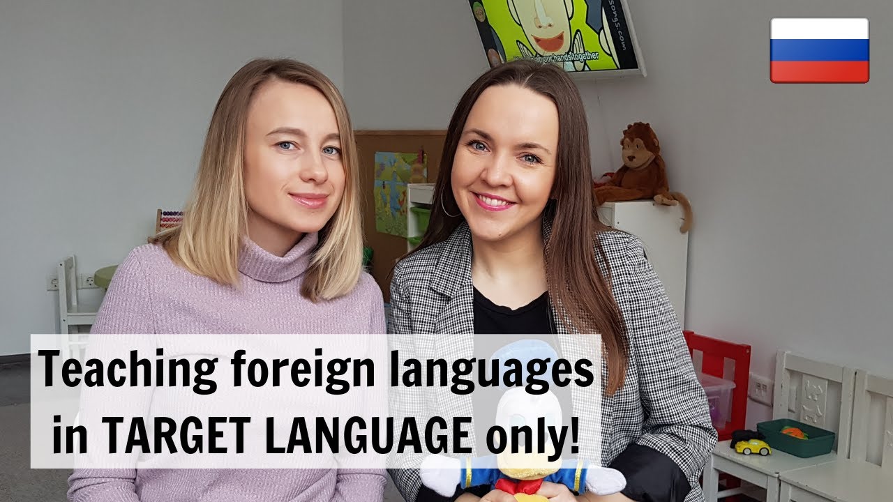 Russian Conversations 59. Teaching KIDS in target language ONLY! Russian with Anastasia