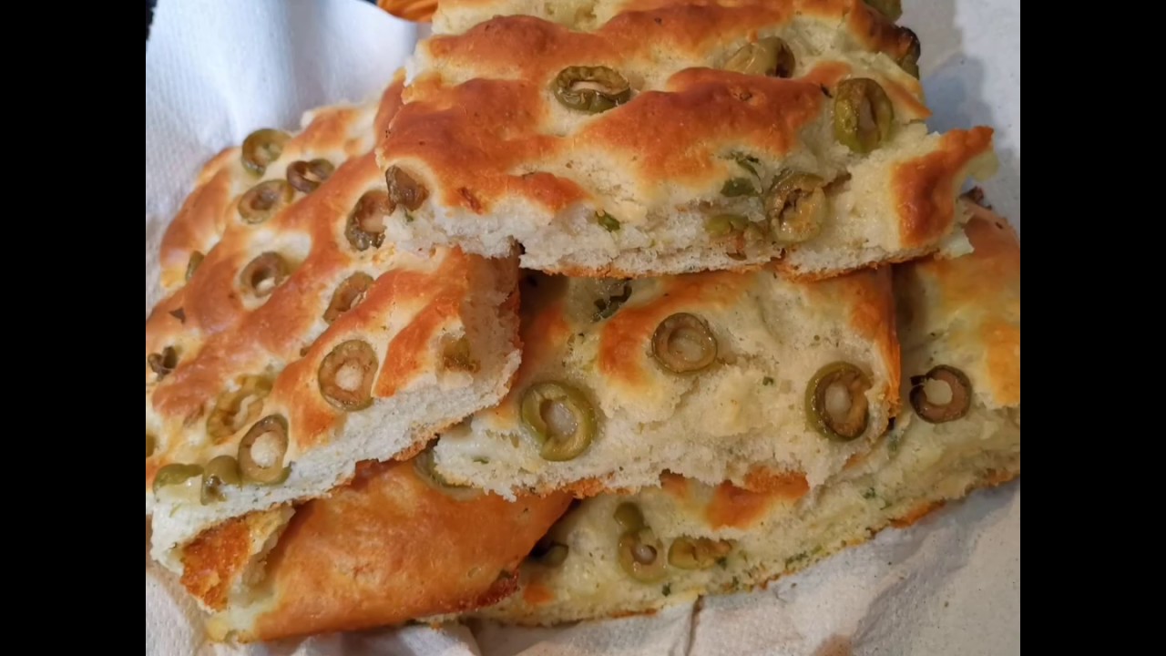 Pain aux olives italiennes 😋😋👌👌