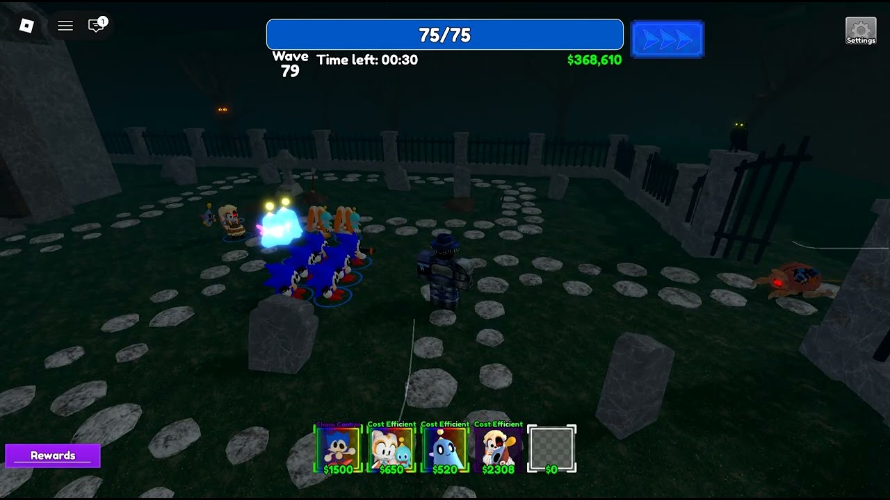 how far can Shiny Sonk make it in Endless? (Project Sonic TD)