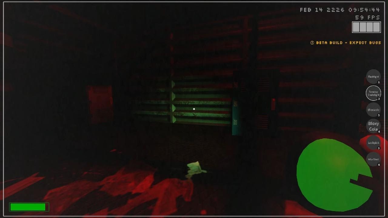 D-140 new Death dialogue (Rooms Found Footage: RENOVATED)