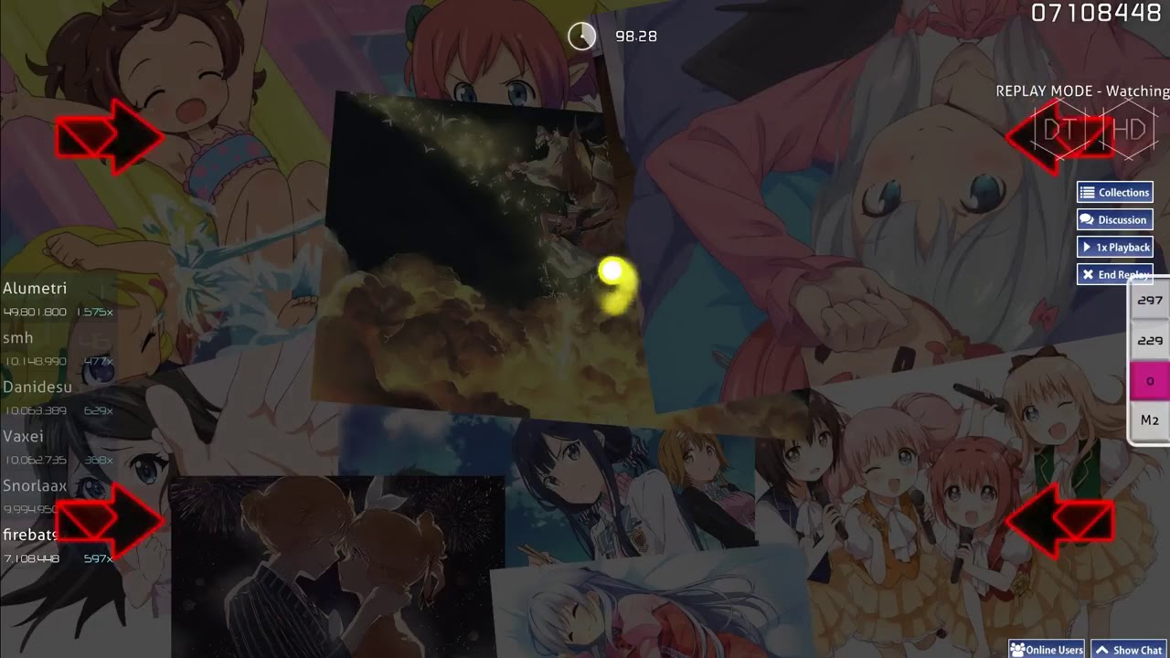 osu! |firebat92| Various Artists - Songs Compilation [Marathon] +HD,DT 98.68% 2miss 748pp