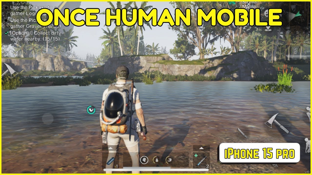 First Look: Once Human iOS Mobile Gameplay | iPhone 15 Pro