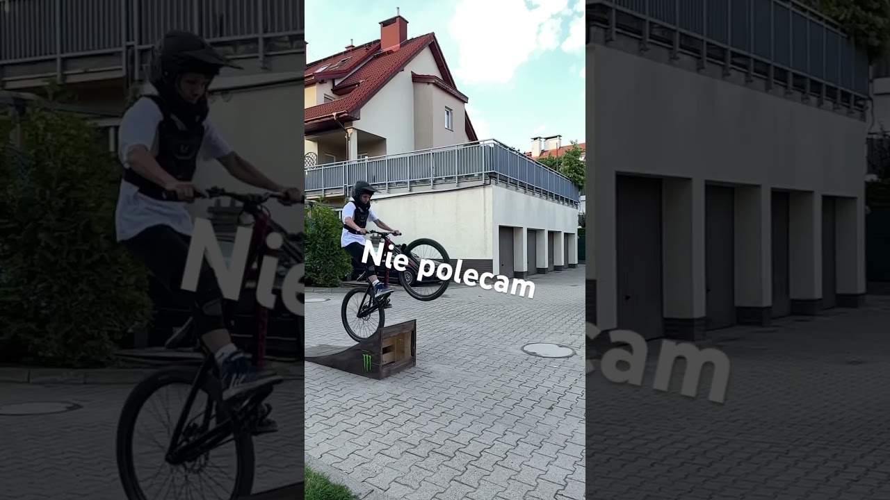 Kicker i skakanie na flat (po amorze) #bike #bikelife #mtb #mtblife #dirtbike  #jazdarowerem