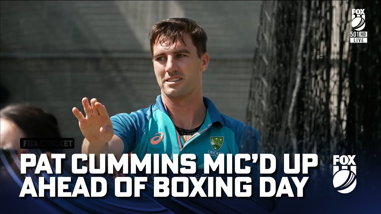 Mic'd up: Captain Cummins shares banter & bowling tips | Fox Cricket