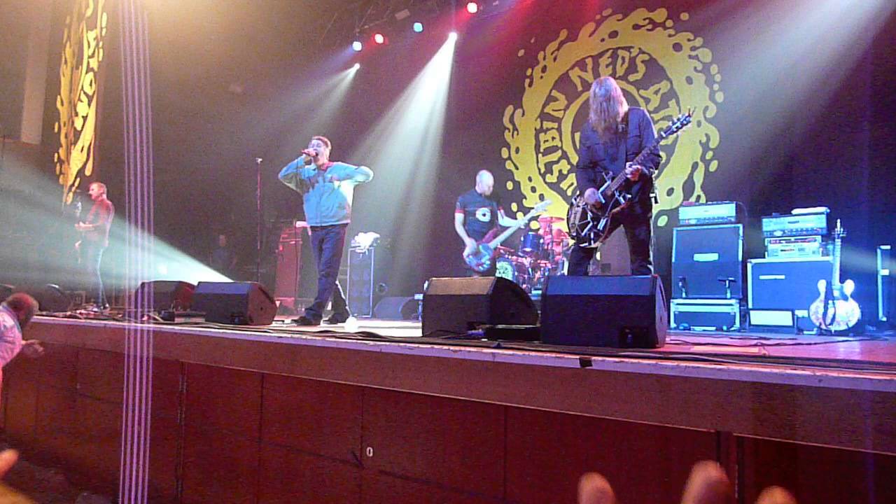 Happy / Grey Cell Green - Ned's Atomic Dustbin - Wolverhampton Civic Hall 19/12/2015