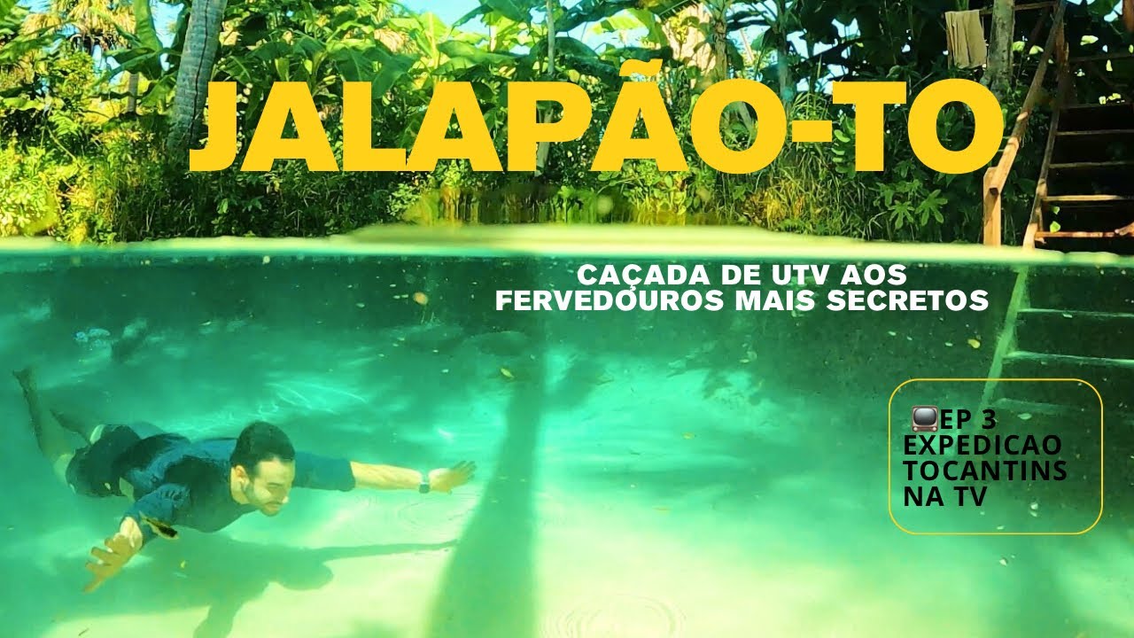 Os fervedouros mais secretos do Jalapão-TO