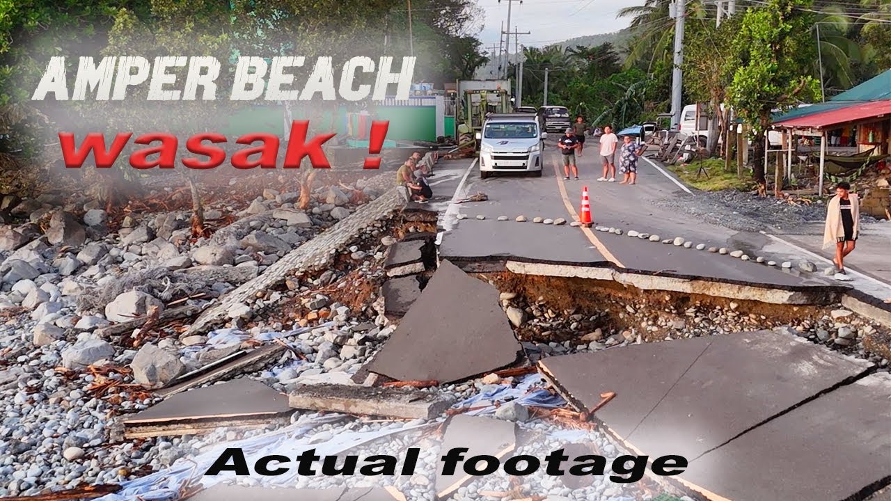 VIRAL !!!  AMPER BEACH SEASIDE, WASAK | DIPACULAO AURORA | THYPOON UWAN