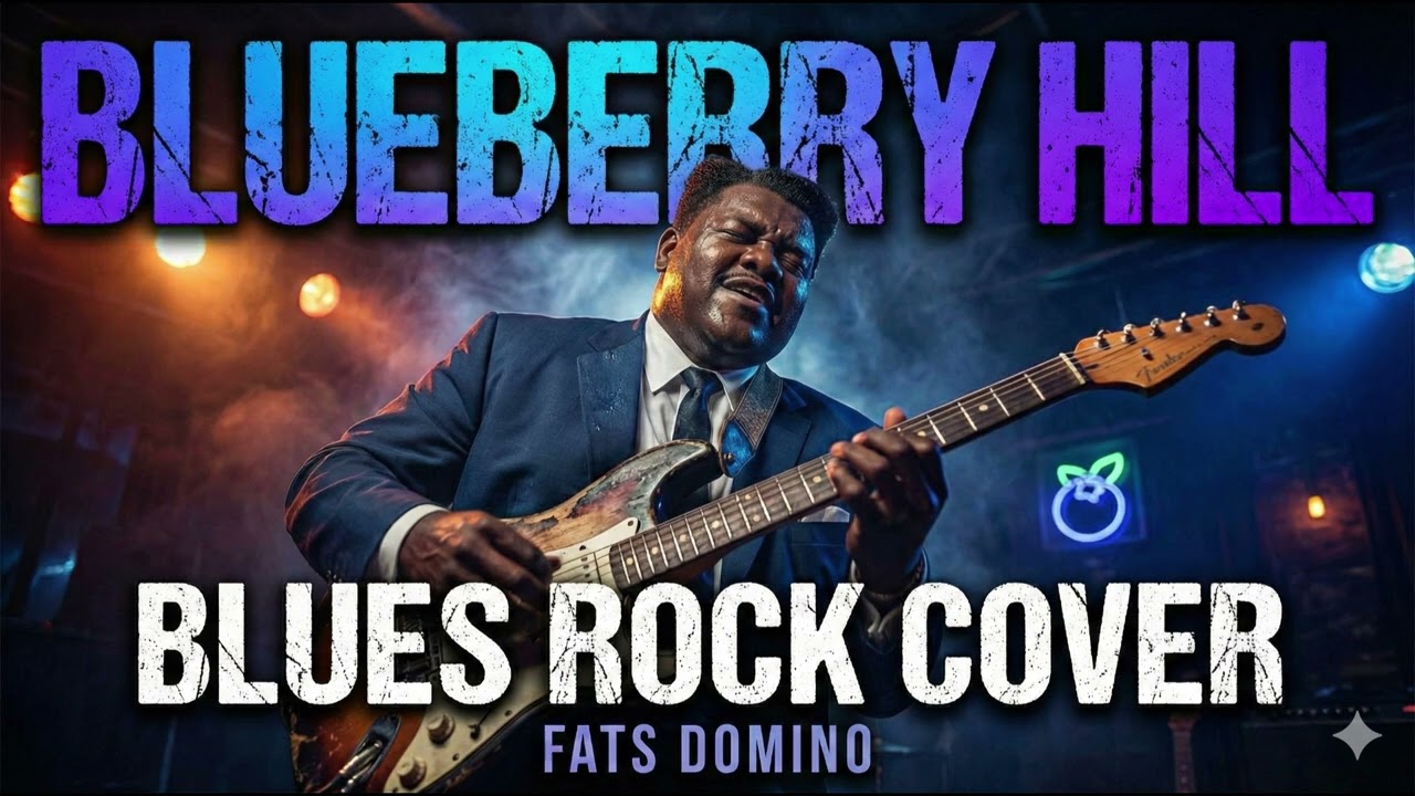 Blueberry Hill - Fats Domino (Blues Rock AI Cover)