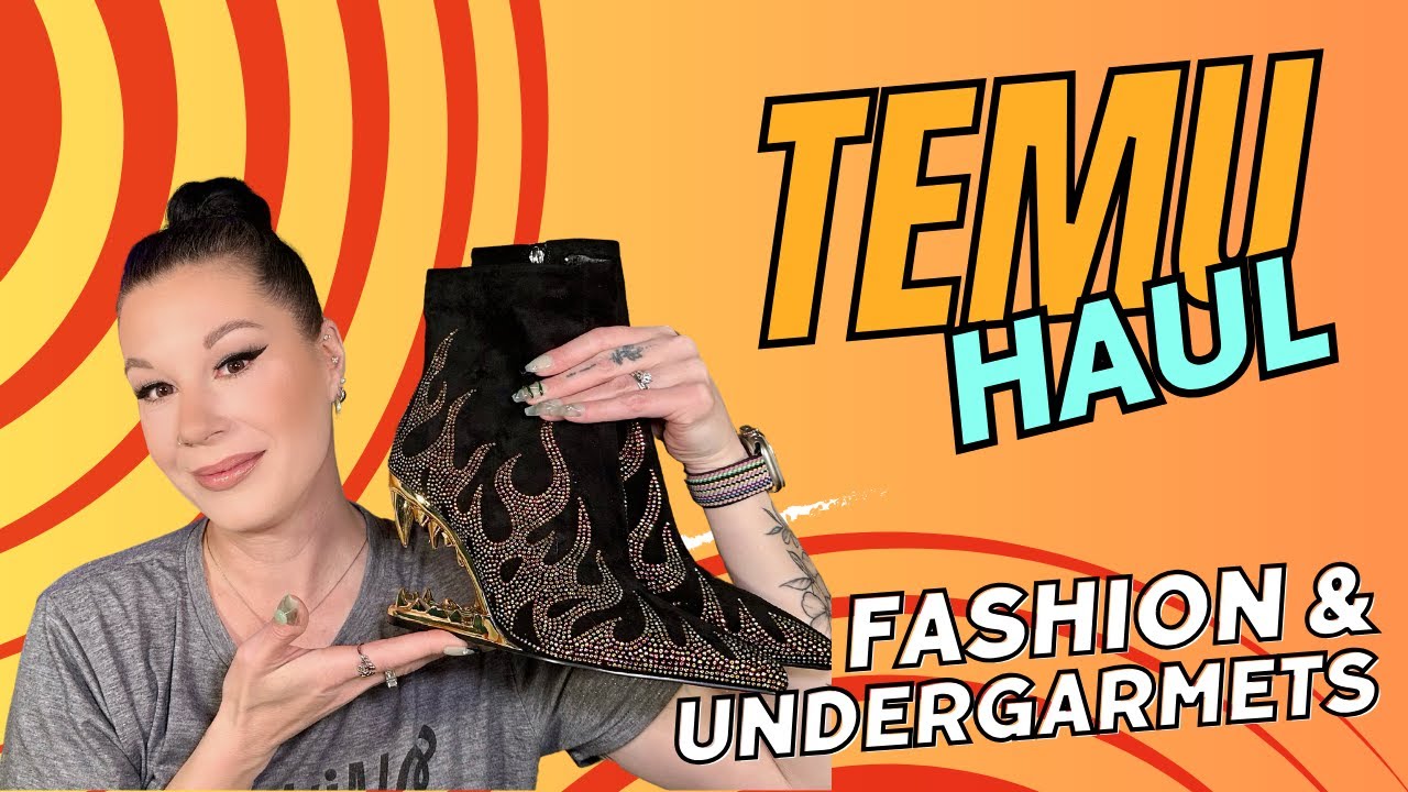 Temu Haul, Fashion & Undergarments #temuhaul #temustyle #temufinds #temufashion