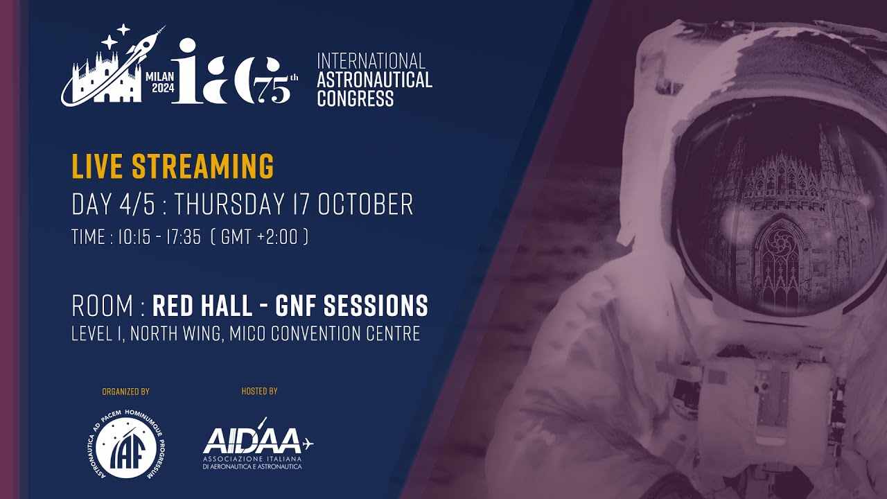 IAC 24 - Day 4 - RED HALL / GNF SESSION - International Astronautical Congress