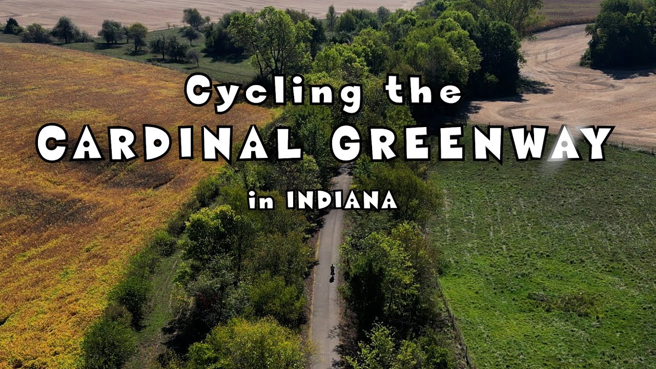 Cycling the Cardinal Greenway