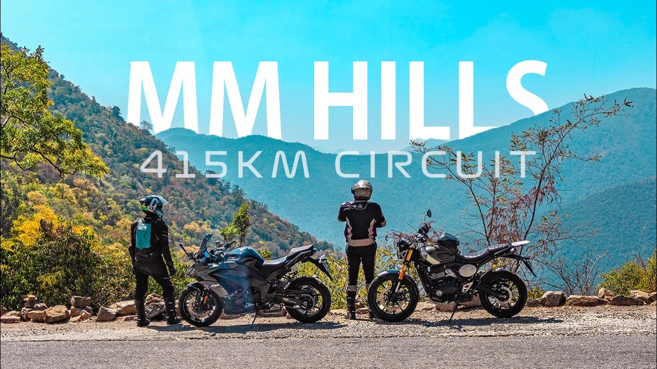 (4K) WEEKEND RIDE TO MM HILLS on NINJA 1100SX | Circuit Ride #ninja1100sx #malemahadeshwarahills