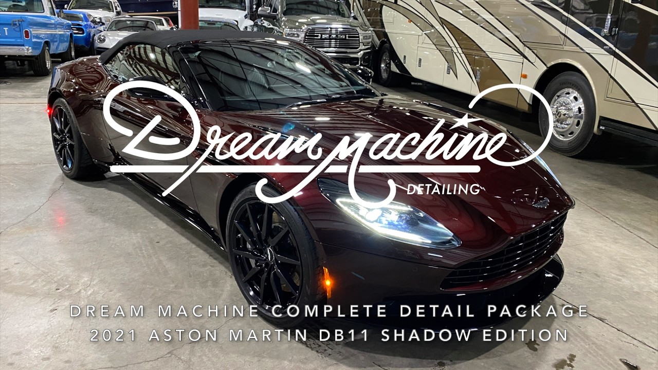 Dream Machine Detailing Presents: Complete Detail Package - 2021 Aston Martin DB11 Shadow Edition