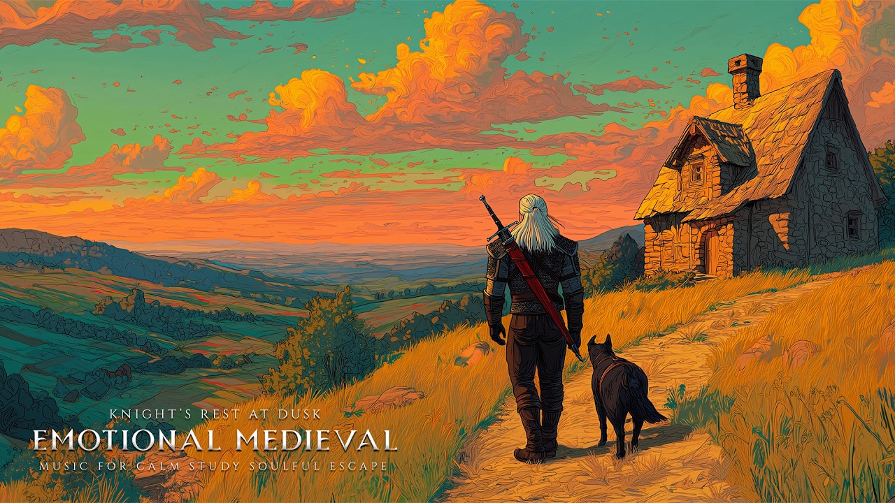 Knight’s Rest at Dusk | Emotional Medieval Music for Calm, Study & Soulful Escape