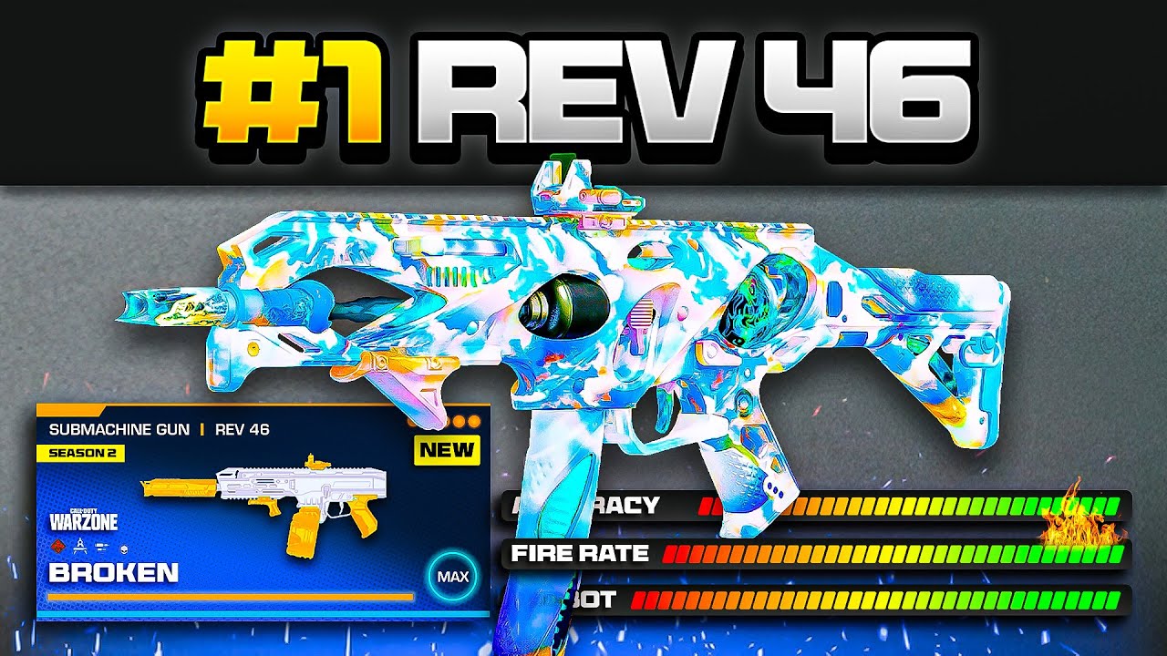 the BEST *BROKEN* META LOADOUT in Warzone after the NEW UPDATE! (Best REV 46 Class Setup)