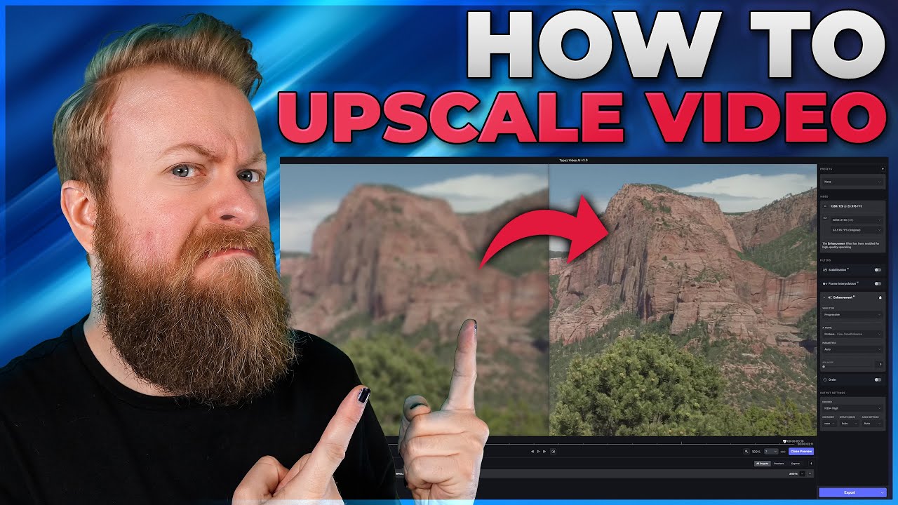 How to Upscale Videos with AI (2025 Guide)