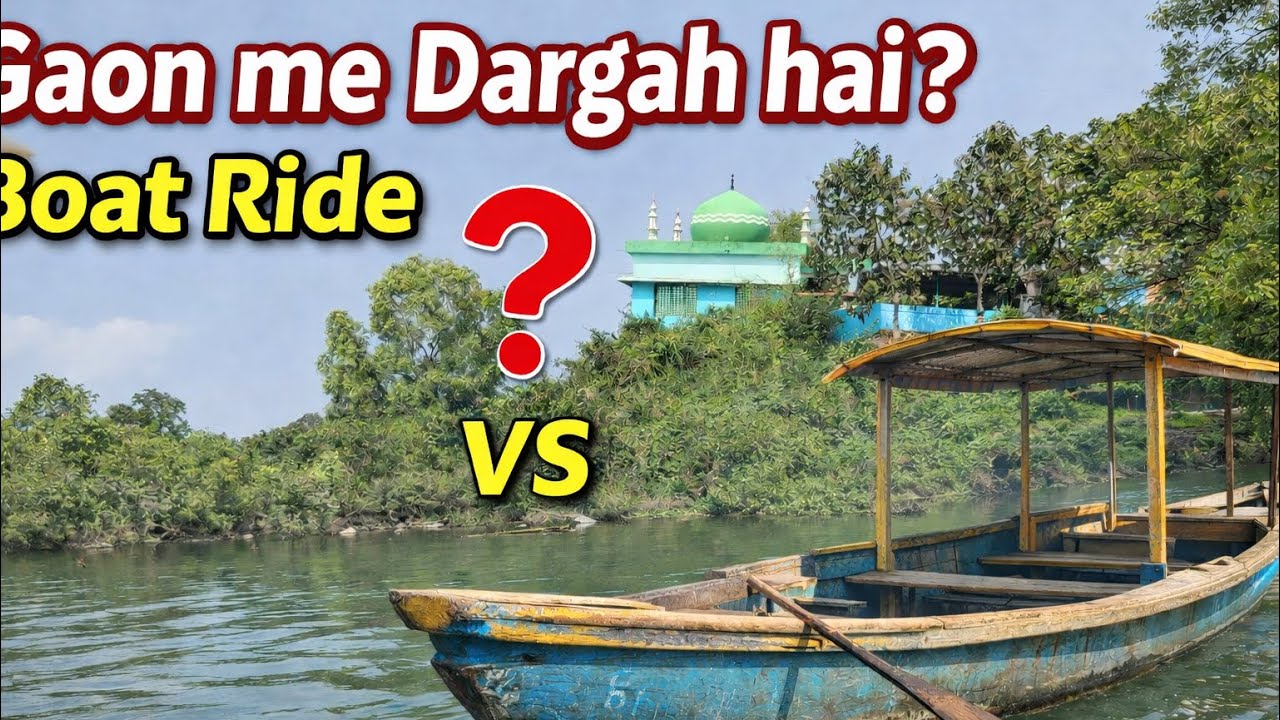 Gaon ka Dargah | Boat Ride | Rickshaw boat par jaati hai? | Muta to Kodani | Auto Ride | Honnavar 