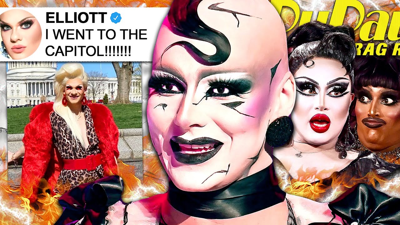 Elliott Calls Out Sisters & Drag Race 16 Goth Design Challenge | Hot or Rot?
