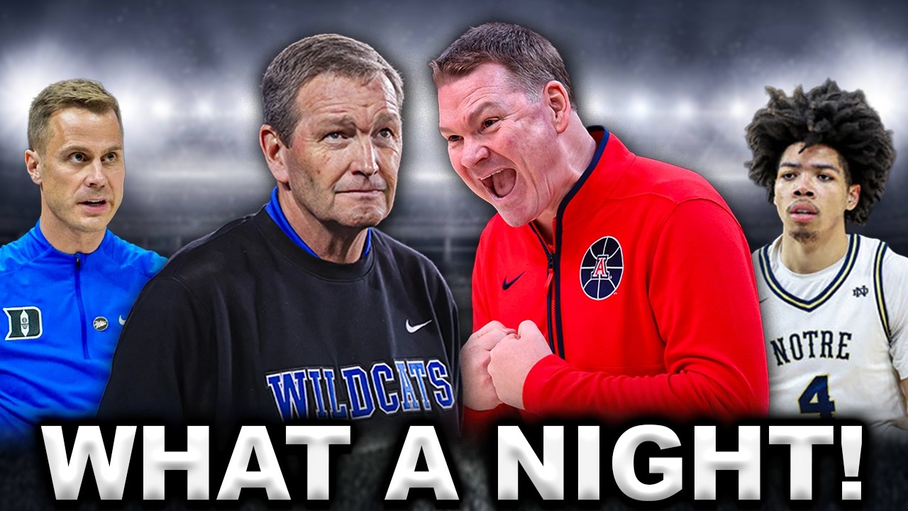 Arizona clinches Big 12 | Duke better than last year? | Tyran Stokes twist? | AZ12's Mike Luke joins
