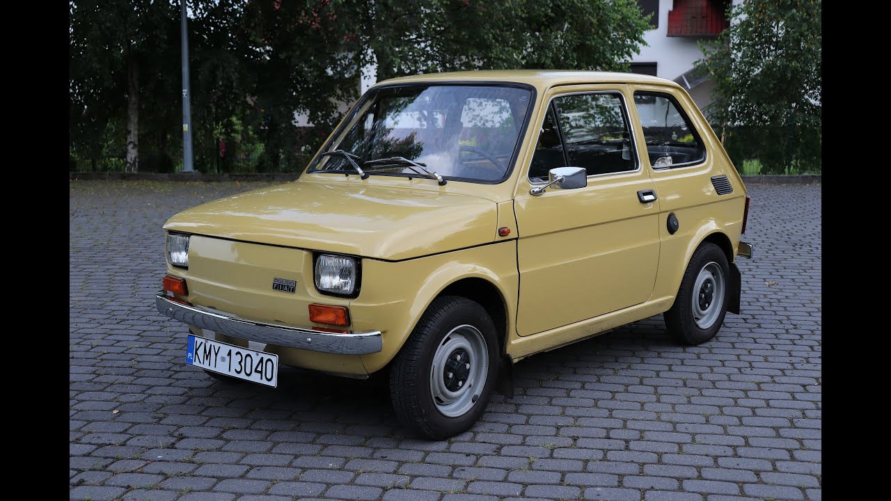 Fiat 126p  ST - 1985 - Prezentacja, odpalanie - SZAFRAN Inwestycje