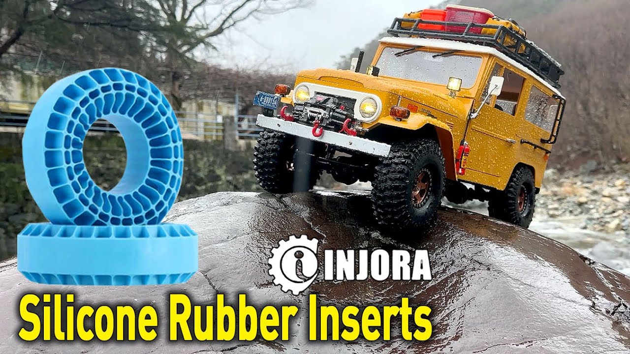 FMS TOYOTA Land Cruiser FJ40 off-road | INJORA Silicone Rubber Inserts