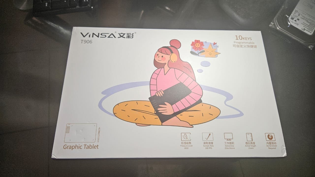 Vinsa T906 Unboxing!