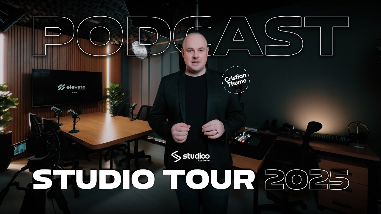 ESTÚDIO DE PODCAST | 🎬 TOUR COMPLETO PELO NOVO CENÁRIO