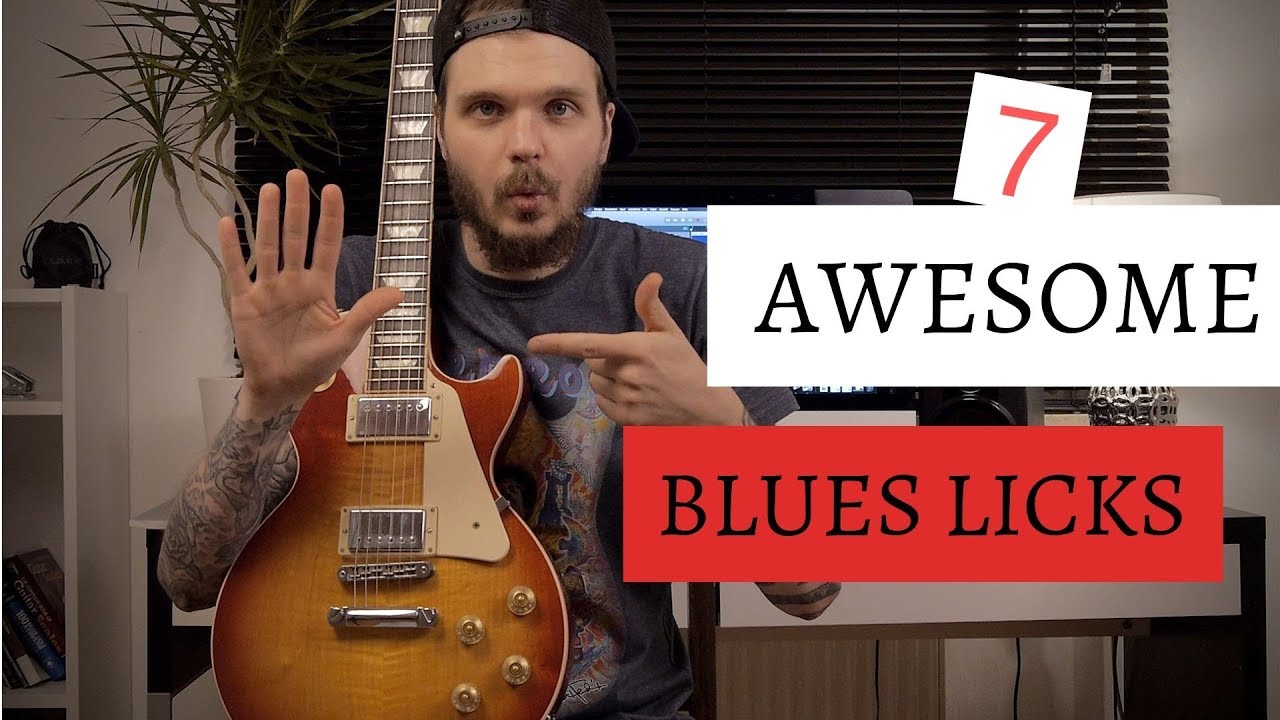 7 Awesome Blues Licks (TABs) Jimi Hendrix, Eric Clapton, SRV, Freddie King ........