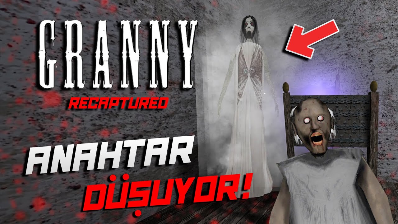 SLENDRINA ARTIK ANAHTAR DÜŞÜRÜYOR! - Granny Recaptured