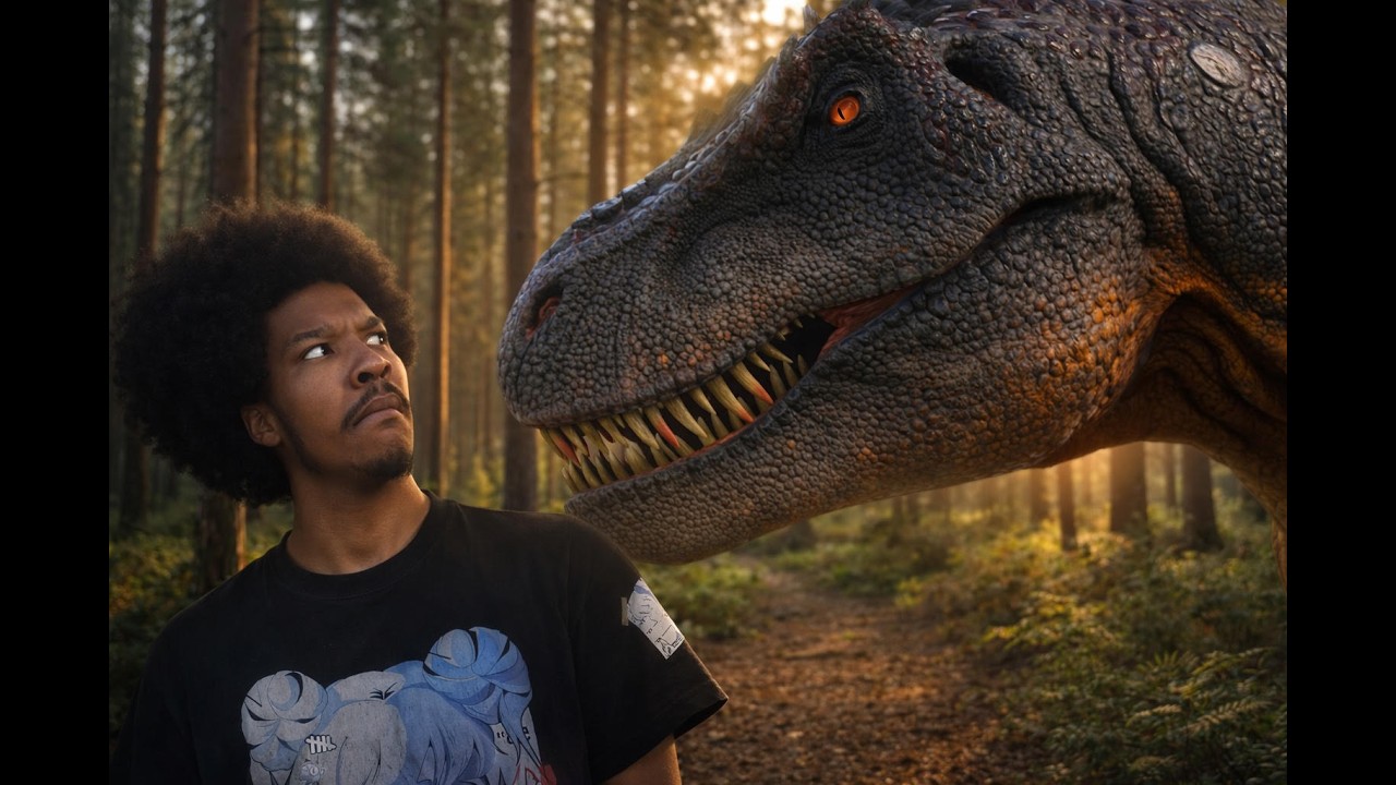 Two Ancient Individuals Discover The Prehistoric Era.  (Ark survival evolved)