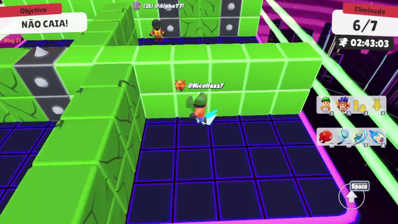 LIVE JOGANDO STUMBLE GUYS!