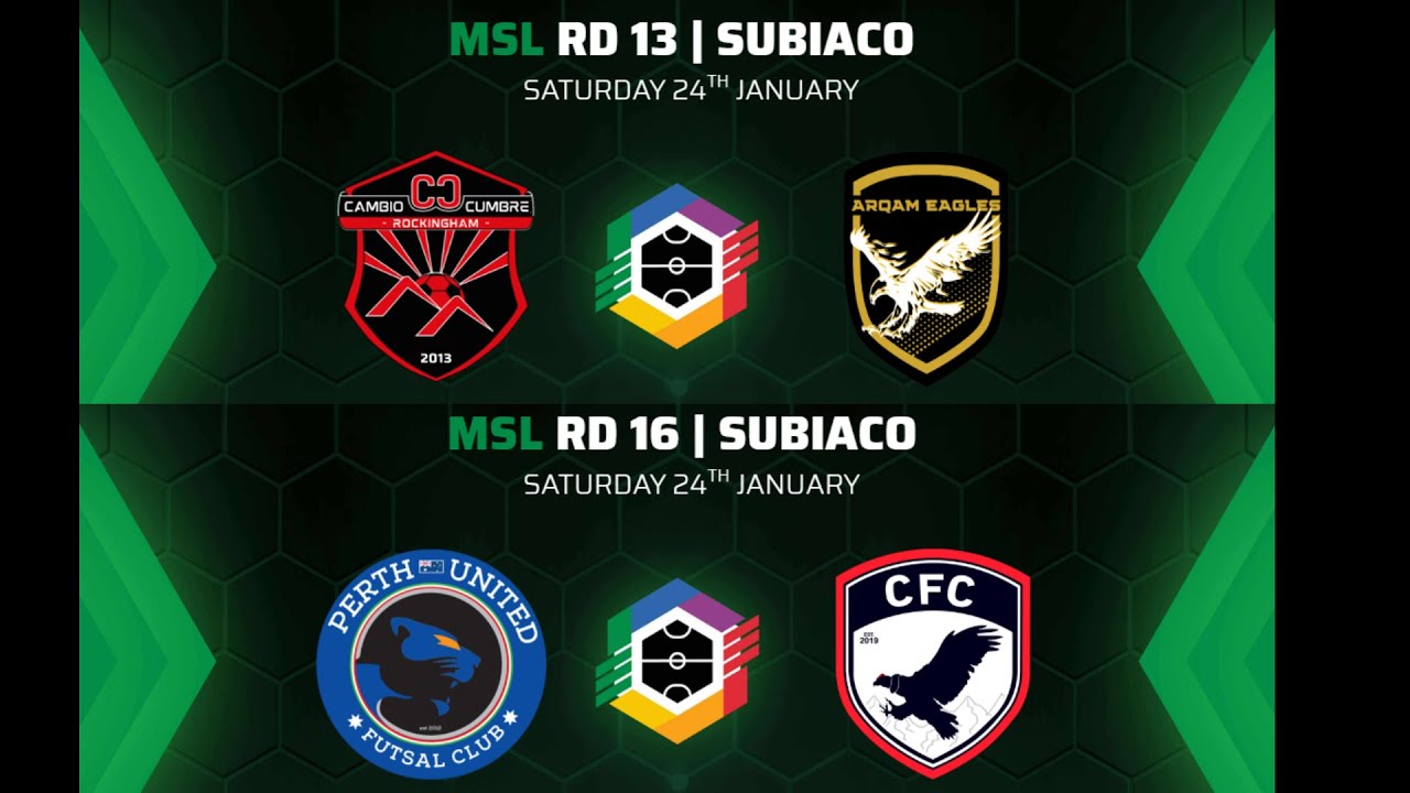R16 | MSL: Perth United Futsal Club vs Condors FC