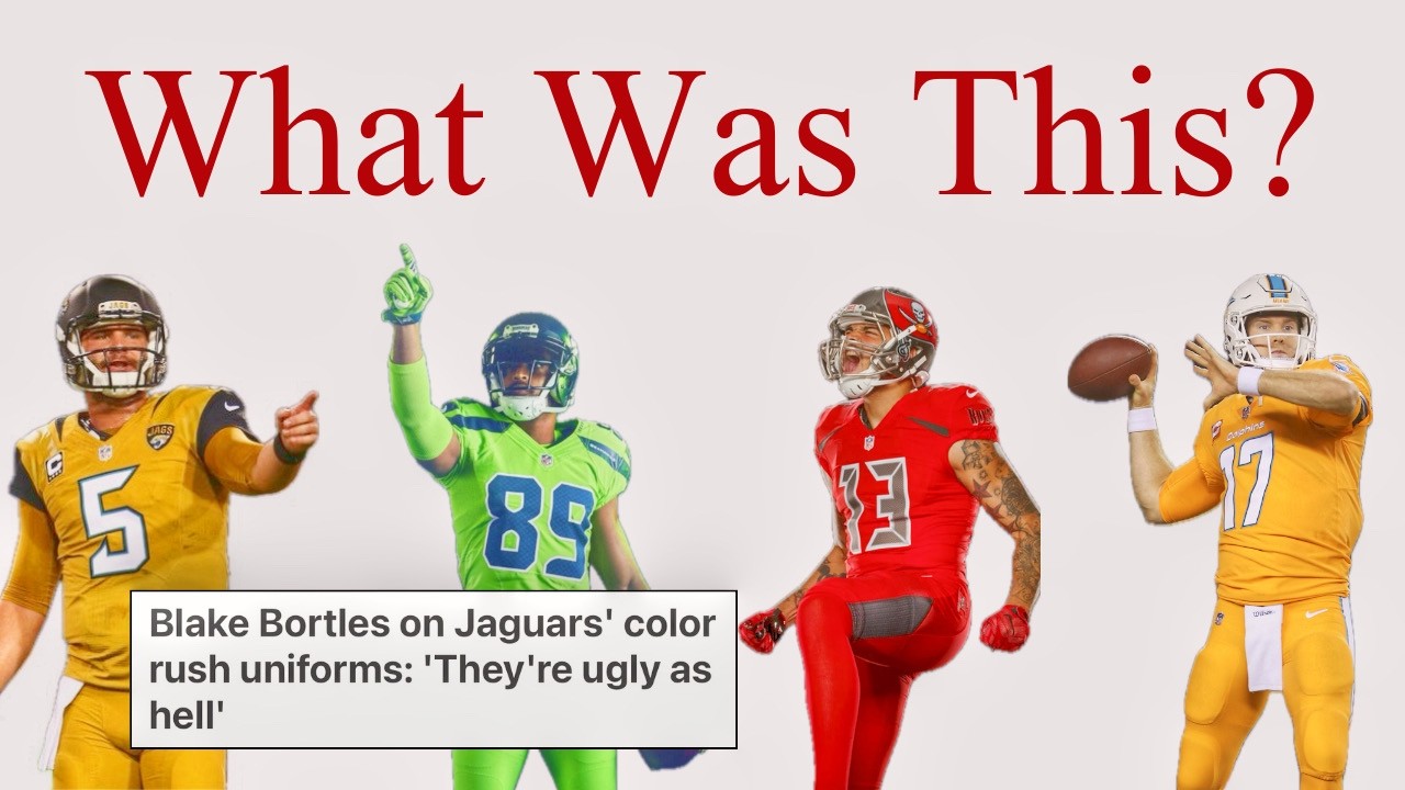 Эра Color Rush в NFL была действительно странной