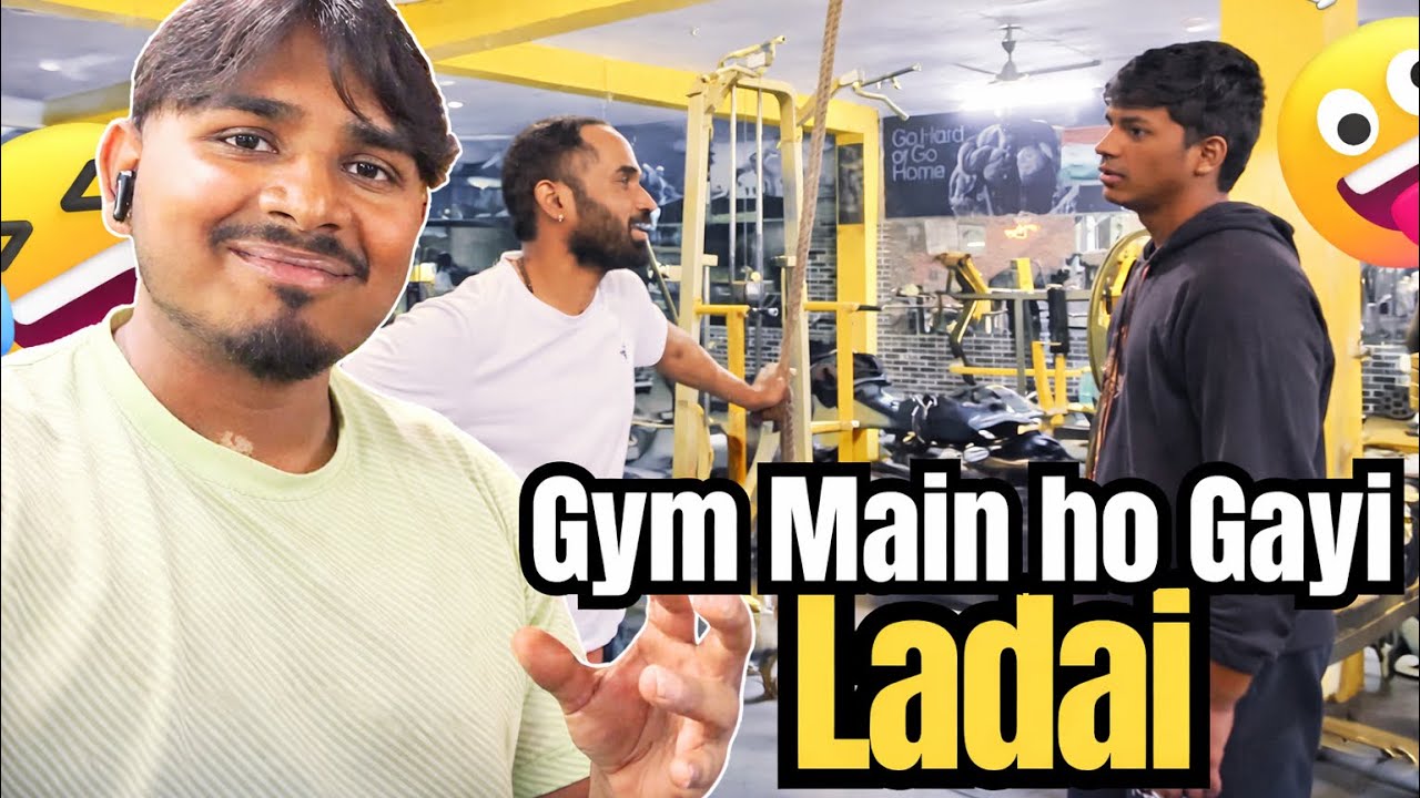 Gym Main Ho Gayi Ladai | CHEST DAY | VLOG 13