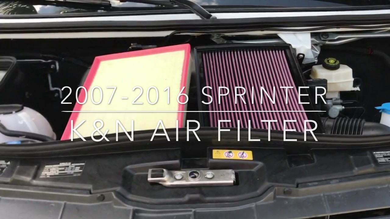 2007-2016 Sprinter K&N Filter Upgrade
